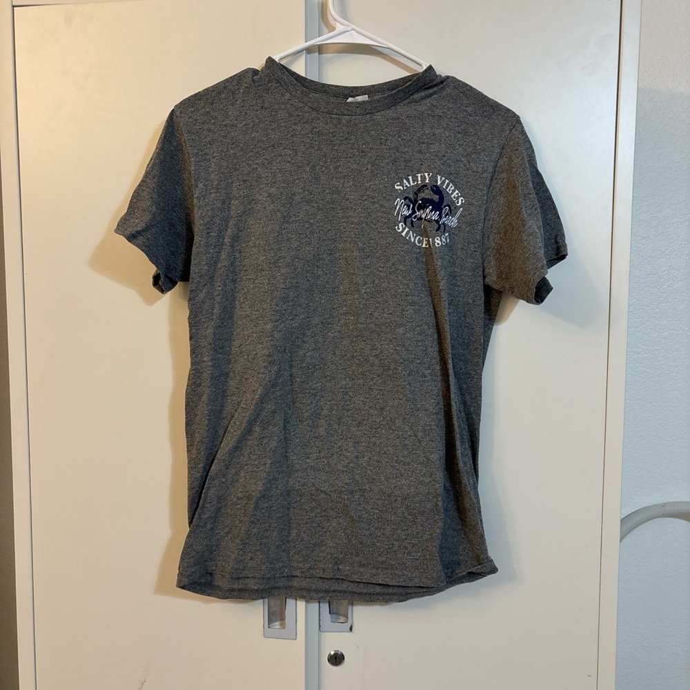 Delta Dark Gray Short Sleeve Tee